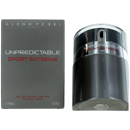 Glenn Perri Men's EDP Spray - Unpredictable Sport Extreme Harmonious Blend, 3.4 oz ,