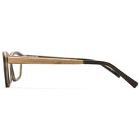 Gold & Wood Women's Eyeglasses - Sand Tanganika Wood Frame | GOLD & WOOD ECLA 003 ,