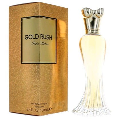 Gold Rush by Paris Hilton, 3.4 oz Eau De Parfum Spray for Women ,