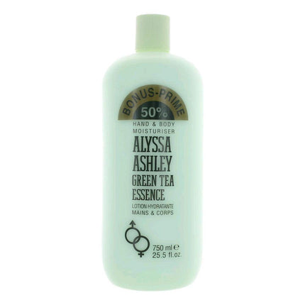 Green Tea Essence by Alyssa Ashley, 25.5 oz Hand & Body Moisturizer for Women ,