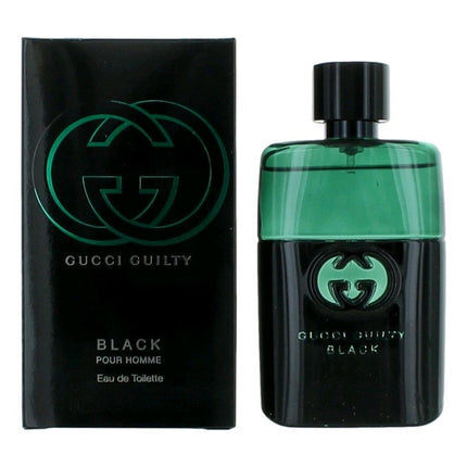 Gucci Guilty Black Pour Homme by Gucci, 1.6 oz Eau De Toilette Spray for Men ,