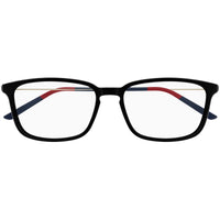 Gucci Men's Eyeglasses - Black Plastic/Metal Rectangular Shape Frame | GG1056OA 001 ,