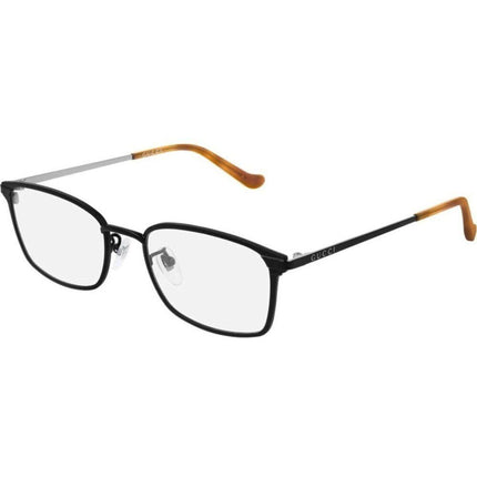 Gucci Men's Eyeglasses - Black Rectangular Full-Rim Metal Frame | GUCCI GG0579OK 1 ,