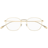Gucci Men's Eyeglasses - Gold Metal Square Full Rim Frame Demo Lens | GG1186O 003 ,