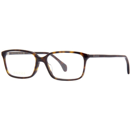 Gucci Men's Eyeglasses - Havana Square Full-Rim Plastic Frame | GUCCI GG0553OA 2 ,