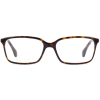Gucci Men's Eyeglasses - Havana Square Full-Rim Plastic Frame | GUCCI GG0553OA 2 ,