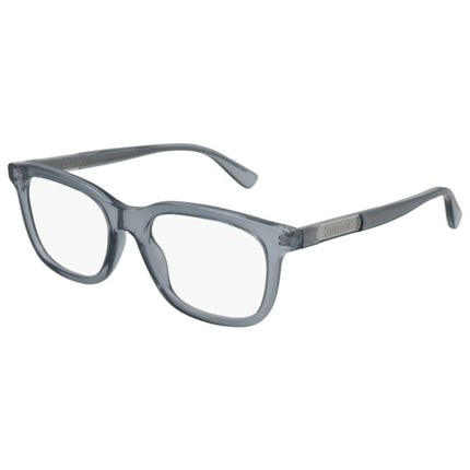 Gucci Men's Eyeglasses - Light-Blue Acetate Rectangular Frame Demo Lens | GG0938O 008 ,