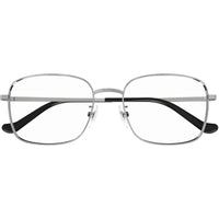 Gucci Men's Eyeglasses - Ruthenium Metal Rectangular Frame Demo Lens | GG1355OA 003 ,