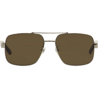 Gucci Men's Sunglasses - Adjustable Nose Pads Full Rim Ruthenium Frame | GG0529S 002 ,