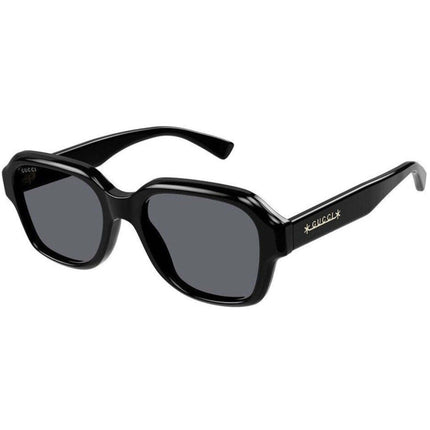 Gucci Men's Sunglasses - Black Acetate Full Rim Unique Frame Smoke Lens | GG1174S 001 ,