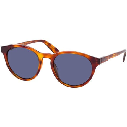 Gucci Men's Sunglasses - Full Rim Havana Acetate Round Shaped Frame | GG1119S 002 ,