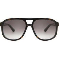 Gucci Men's Sunglasses - Gradient Lens Havana Acetate Pilot Shaped Frame | GG1188S 003 ,