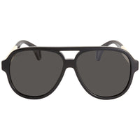 Gucci Men's Sunglasses - Grey Nylon Lens Black and White Acetate Frame | GG0463S 002 ,