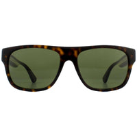 Gucci Men's Sunglasses - Havana Acetate Full Rim Square Frame Green Lens | GG0341S 003 ,