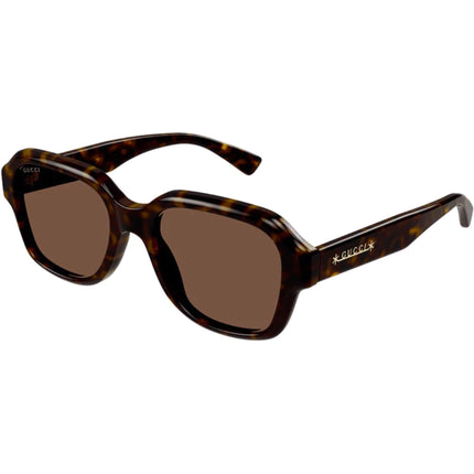 Gucci Men's Sunglasses - Havana Acetate Full Rim Unique Frame Brown Lens | GG1174S 002 ,