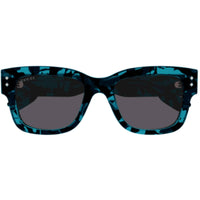 Gucci Men's Sunglasses - Havana Acetate Square Full Rim Frame Grey Lens | GG1217S 003 ,