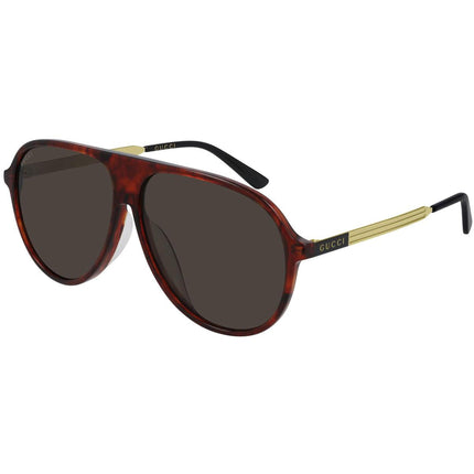 Gucci Men's Sunglasses - Havana Brown Full Rim Acetate Frame | GG0829SA-30009522003 ,