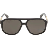 Gucci Men's Sunglasses - Polarized Lens Black Acetate Pilot Shaped Frame | GG1188S 001 ,