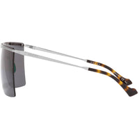 Gucci Men's Sunglasses - Silver Metal Pilot Rimless Frame Grey Lens | GG1096S 001 ,