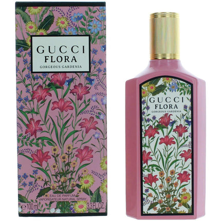 Gucci Women's Eau De Parfum Spray - Flora Gorgeous Gardenia Floral Fruity, 3.3 oz ,