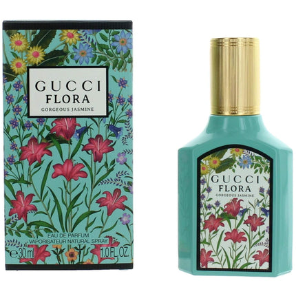 Gucci Women's Eau De Parfum Spray - Flora Gorgeous Jasmine Delightful Scent, 1 oz ,