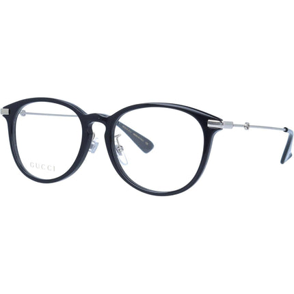 Gucci Women's Eyeglasses - Black Acetate/Metal Cat Eye Frame Demo Lens | GG1014OA 001 ,