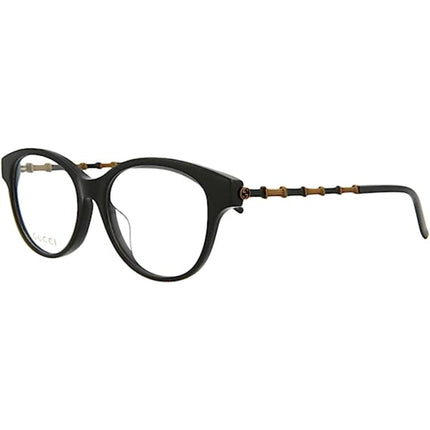 Gucci Women's Eyeglasses - Black Cat Eye Full-Rim Plastic Frame | GUCCI GG0658OA 1 ,