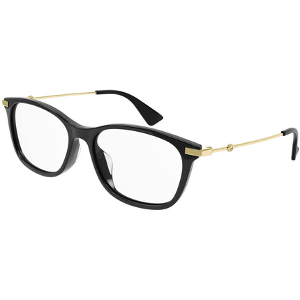 Gucci Women's Eyeglasses - Black Rectangular Shape Frame Demo Lens | GG1061OA 001 ,