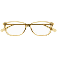 Gucci Women's Eyeglasses - Brown Acetate Rectangular Frame Demo Lens | GG0757OA 004 ,