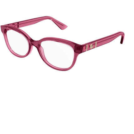 Gucci Women's Eyeglasses - Burgundy Acetate Cat Eye Frame Demo Lens | GG1115O 002 ,