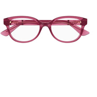 Gucci Women's Eyeglasses - Burgundy Acetate Cat Eye Frame Demo Lens | GG1115O 002 ,
