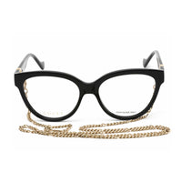 Gucci Women's Eyeglasses - Full Rim Black Cat Eye Shaped Plastic Frame | GG1024O 006 ,