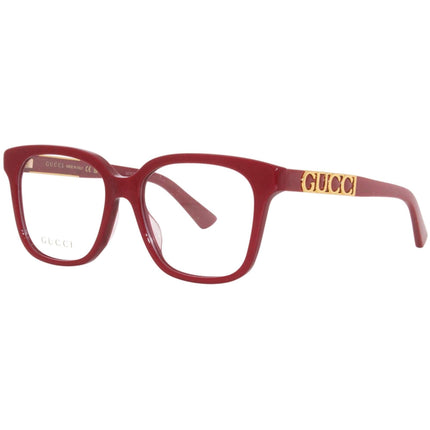 Gucci Women's Eyeglasses - Red Acetate Cat Eye Shape Frame Demo Lens | GG1192O 006 ,