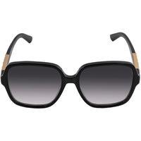 Gucci Women's Sunglasses - CR39 Lens Black Square Shaped Acetate Frame | GG1189S 002 ,