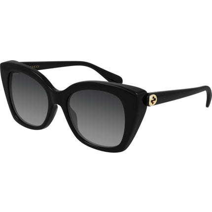 Gucci Women's Sunglasses - Full Rim Black Acetate Cat Eye Shape Frame | GG0921S 001 ,