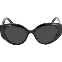 Gucci Women's Sunglasses - Full Rim Black Acetate Cat Eye Shaped Frame | GG0809S 001 ,