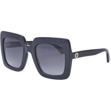 Gucci Women's Sunglasses - Full Rim Black Acetate Square Shape Frame | GG0328S 001 ,