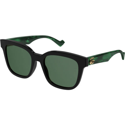 Gucci Women's Sunglasses - Full Rim Black Green Acetate Square Frame | GG0960SA 001 ,
