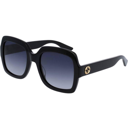 Gucci Women's Sunglasses - Full Rim Black Plastic Square Shape Frame | GG0036SN 001 ,