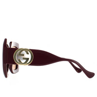 Gucci Women's Sunglasses - Full Rim Injection Square Frame Brown Lens | GG1022S 007 ,