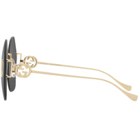 Gucci Women's Sunglasses - Gold Metal Butterfly Rimless Frame Grey Lens | GG1203S 002 ,