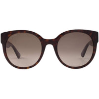 Gucci Women's Sunglasses - Gradient Brown Nylon Lens Acetate Frame | GG0035SN 004 ,