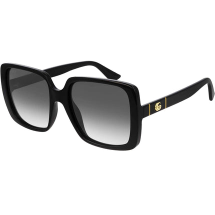 Gucci Women's Sunglasses - Gradient Grey Lens Acetate Square Shape Frame | GG0632S 001 ,