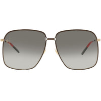 Gucci Women's Sunglasses - Gradient Grey Nylon Lens Oversized Frame | GG0394S 001 ,