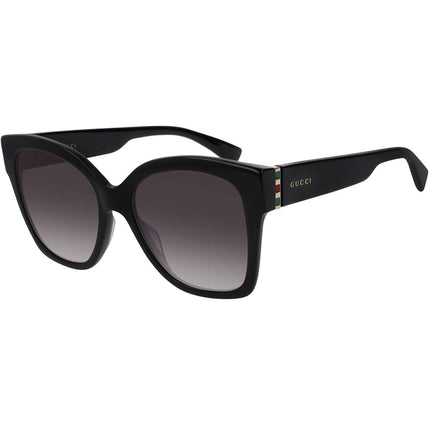 Gucci Women's Sunglasses - Gradient Lens Black Acetate Cat Eye Frame | GG0459S 001 ,