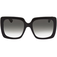 Gucci Women's Sunglasses - Gradient Lens Black Acetate Square Frame | GG0418S 001 ,