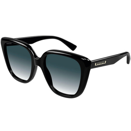 Gucci Women's Sunglasses - Gradient Lens Black Acetate Square Frame | GG1169S 002 ,