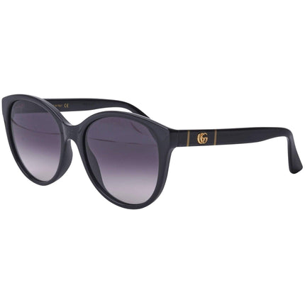 Gucci Women's Sunglasses - Gradient Lens Black Plastic Cat Eye Frame | GG0631S 001 ,
