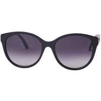 Gucci Women's Sunglasses - Gradient Lens Black Plastic Cat Eye Frame | GG0631S 001 ,