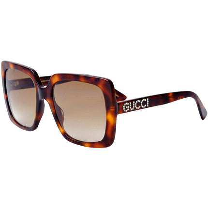 Gucci Women's Sunglasses - Gradient Lens Tortoiseshell Acetate Frame | GG0418S 003 ,